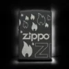 ZIPPO® Surrounded by Flames Design 48908