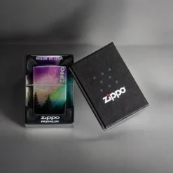ZIPPO® Swirling Aurora Lighter with Box 48771