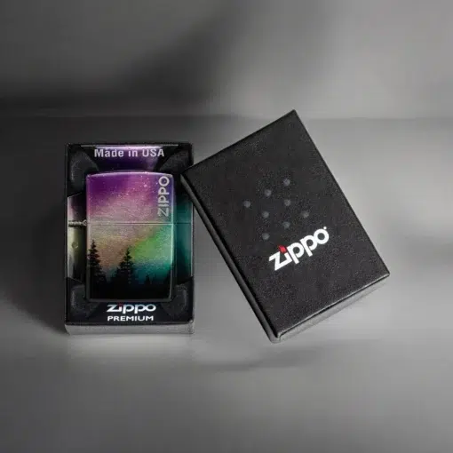ZIPPO® Swirling Aurora Lighter with Box 48771