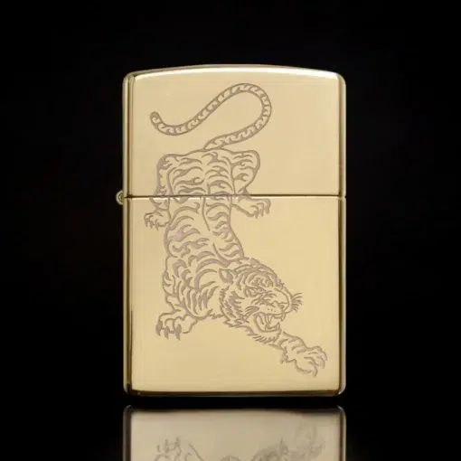 ZIPPO® Tattoo Tiger Design Lighter 29884