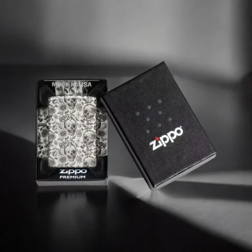 ZIPPO® Thousands of Skulls Lighter 49458