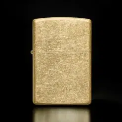 ZIPPO® Tumbled Brass Finish 49477