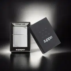 ZIPPO® Vintage High Polish Chrome with Box 260