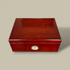 HM-215L-BR Cherry Cigar Humidor – Top View