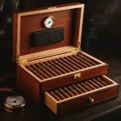 Premium Wooden Cigar Humidors