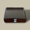Top View – Ebony Lacquer Cigar Humidor