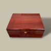 Gloss Cherry Humidor – Top View – 60 Cigars