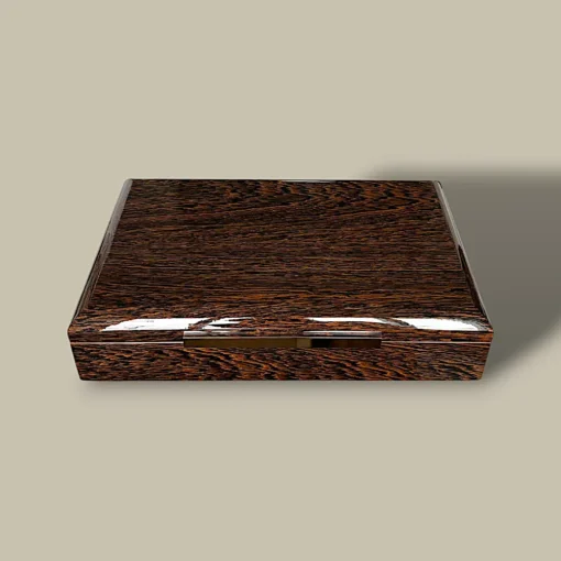 Top View of Humidor for 80 Cigars – High Gloss Finish