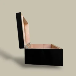 Side View of Glossy Humidor – HM-215L-BK
