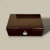 Cherry Glossy Cigar Humidor – Top View – HM-213L-CH