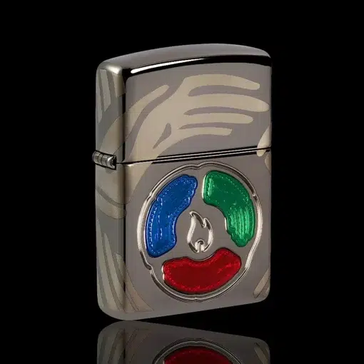 ZIPPO® Keeper of the Flame – Angled Side View