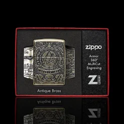 Book of the Dead Zippo Lighter – Boxed Display – Armor Series