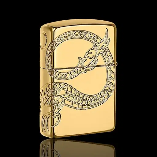 ZIPPO® Asian Dragon Lighter – Rear Dragon Tail Design