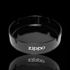 ZIPPO® Black Ashtray with Logo – Front View
