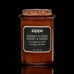 ZIPPO® Whiskey & Herbs Candle – Front View