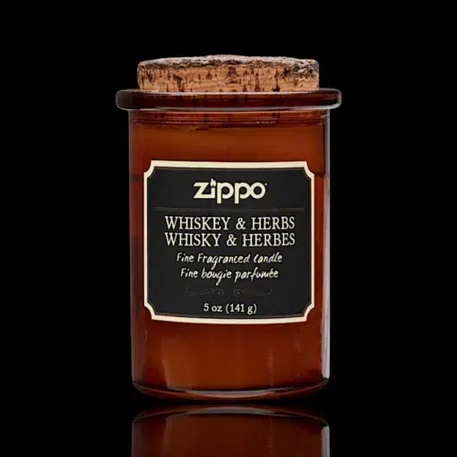 ZIPPO® Whiskey & Herbs Candle – Front View