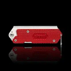 ZIPPO® Fire Starting Multi-Tool – Red Handle – Folded View
