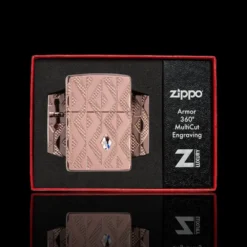 ZIPPO® Rose Gold Diamond Lighter – Luxury Box