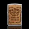 ZIPPO® Jack Daniel's® Engraved Wood Lighter – Front View