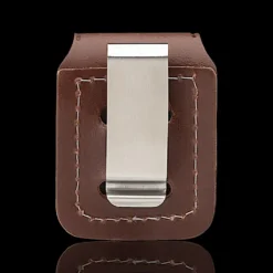 ZIPPO® Lighter Pouch – Back View with Clip