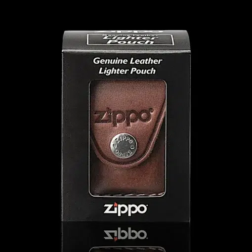 ZIPPO® Leather Lighter Pouch – Boxed