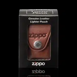 ZIPPO® Leather Pouch – Boxed Display