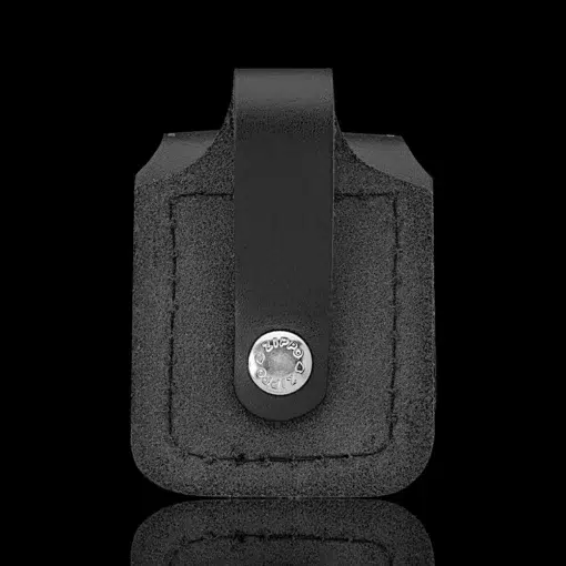 ZIPPO® Lighter Pouch – Back with Leather Loop