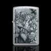 ZIPPO® Mystical Beings Lighter – Wizard, Knight & Dragon – Front