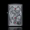 ZIPPO® Anne Stokes Dragon Emblem Lighter – Front View