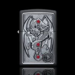ZIPPO® Anne Stokes Dragon Emblem Lighter – Front View