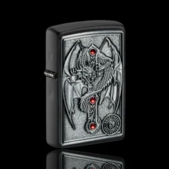 ZIPPO® Anne Stokes Dragon Lighter – Side Angle